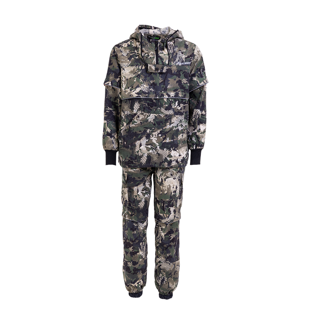 Костюм летний Huntsman Антигнус-Люкс с ловушками и пыльниками (Зеленый питон, Смесовая) р. 52-54/170. Фото №1