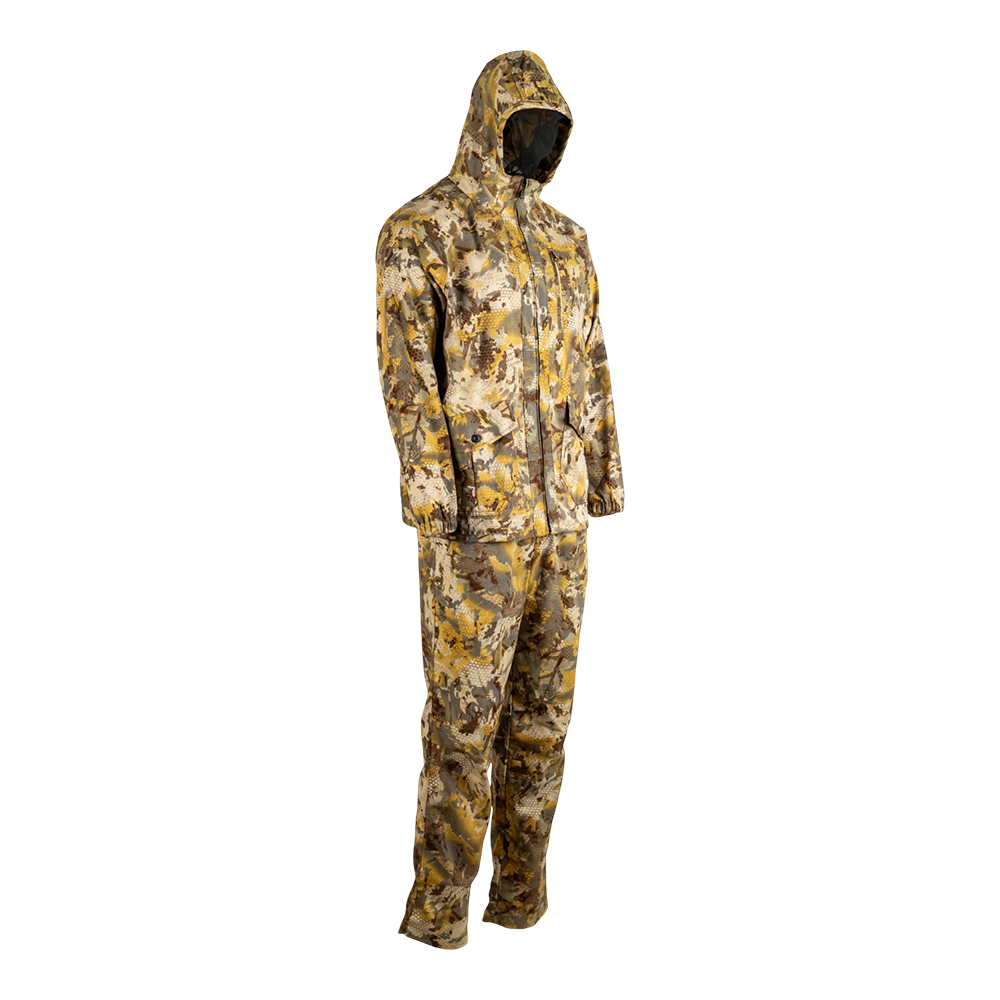 Костюм мужской летний "Кречет", twill, соты бело-желтый (52-54/182) (ХСН). Фото №6