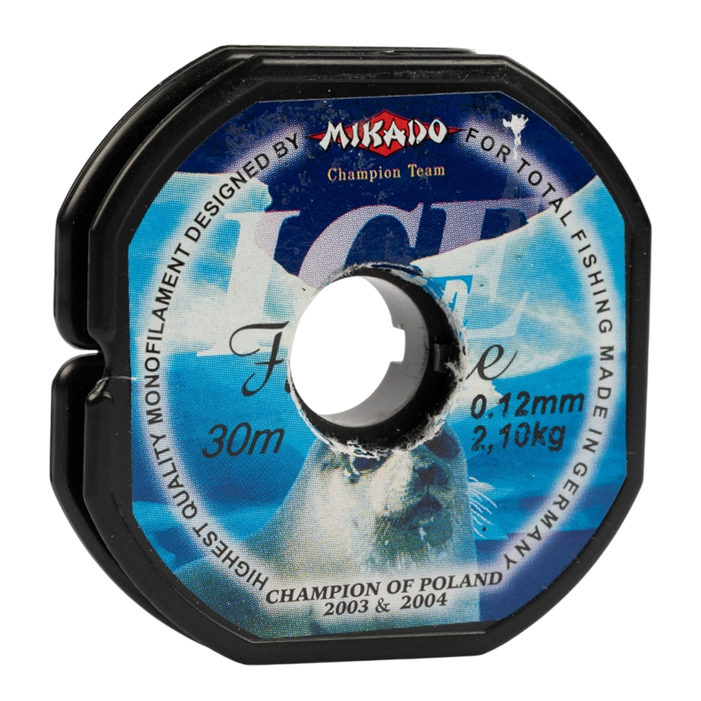 Леска "Mikado" Fine Line Ice 0.12 (30м). Фото №1