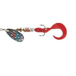 Блесна вращающаяся Mepps COMET Rainbo Twist Red, 0, S. Фото №1