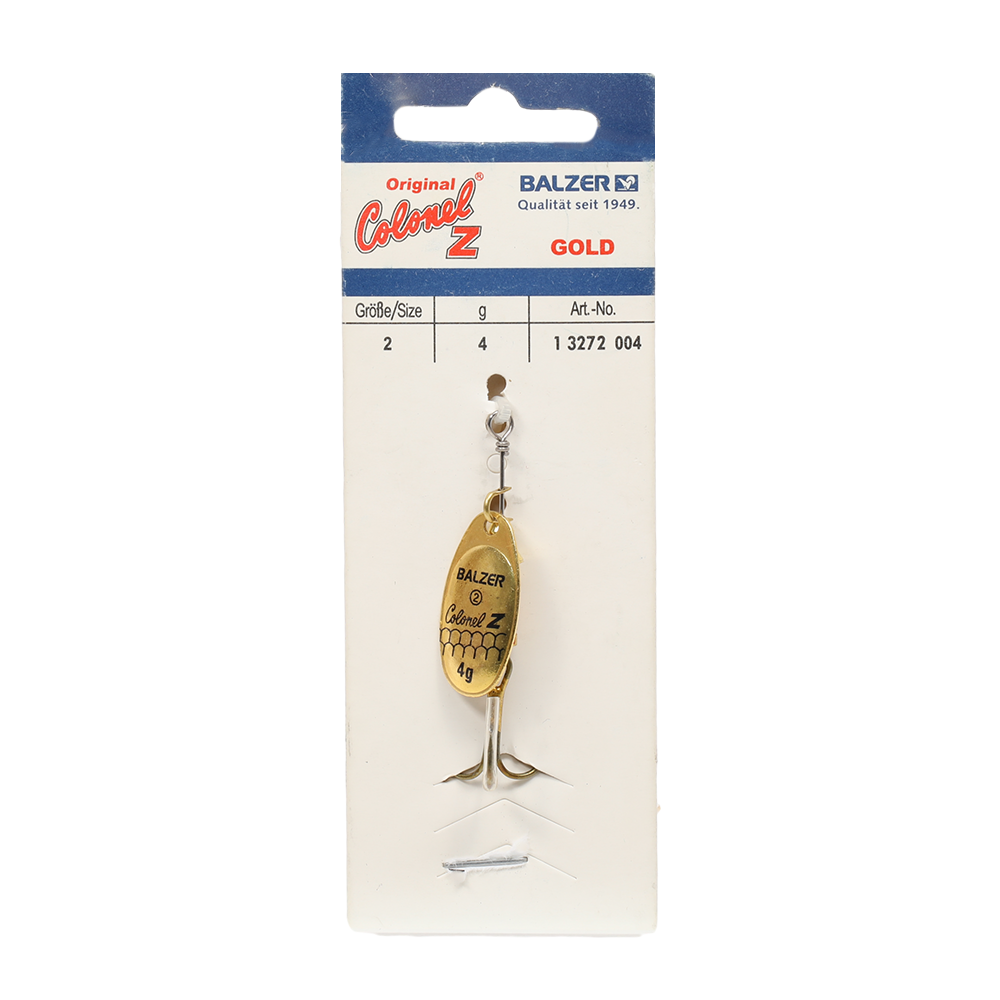 Блесны Colonel Z Gold (уп.5 шт). Фото №1