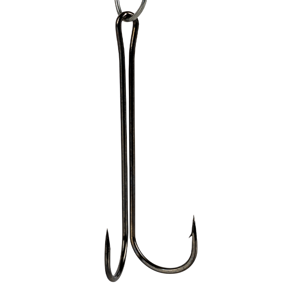 Крючок Gurza Double Hook X - Long Shank №2 3шт/уп BN VANADIUM. Фото №3 Крючок Gurza Double Hook X - Long Shank №2 3шт/уп BN VANADIUM. Фото №3