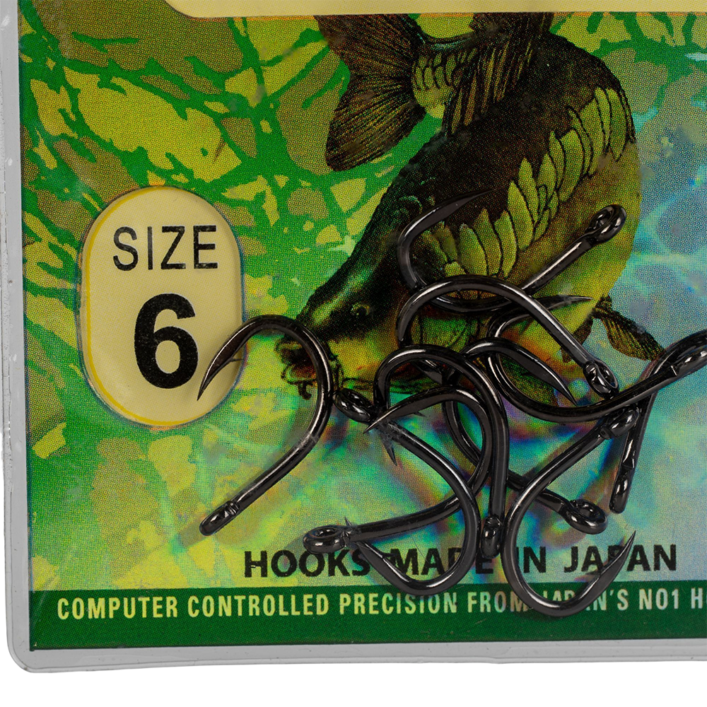 Крючок Gamakatsu Hook G-Carp Super Snag №06. Фото №2