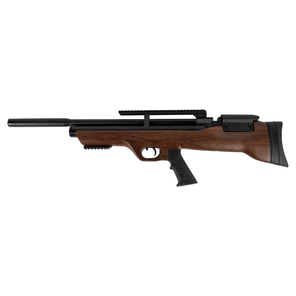 Винтовка пневматическая Hatsan FLASHPUP QE, калибр 6.35, 3 Дж (РСР, дерево). Фото №7