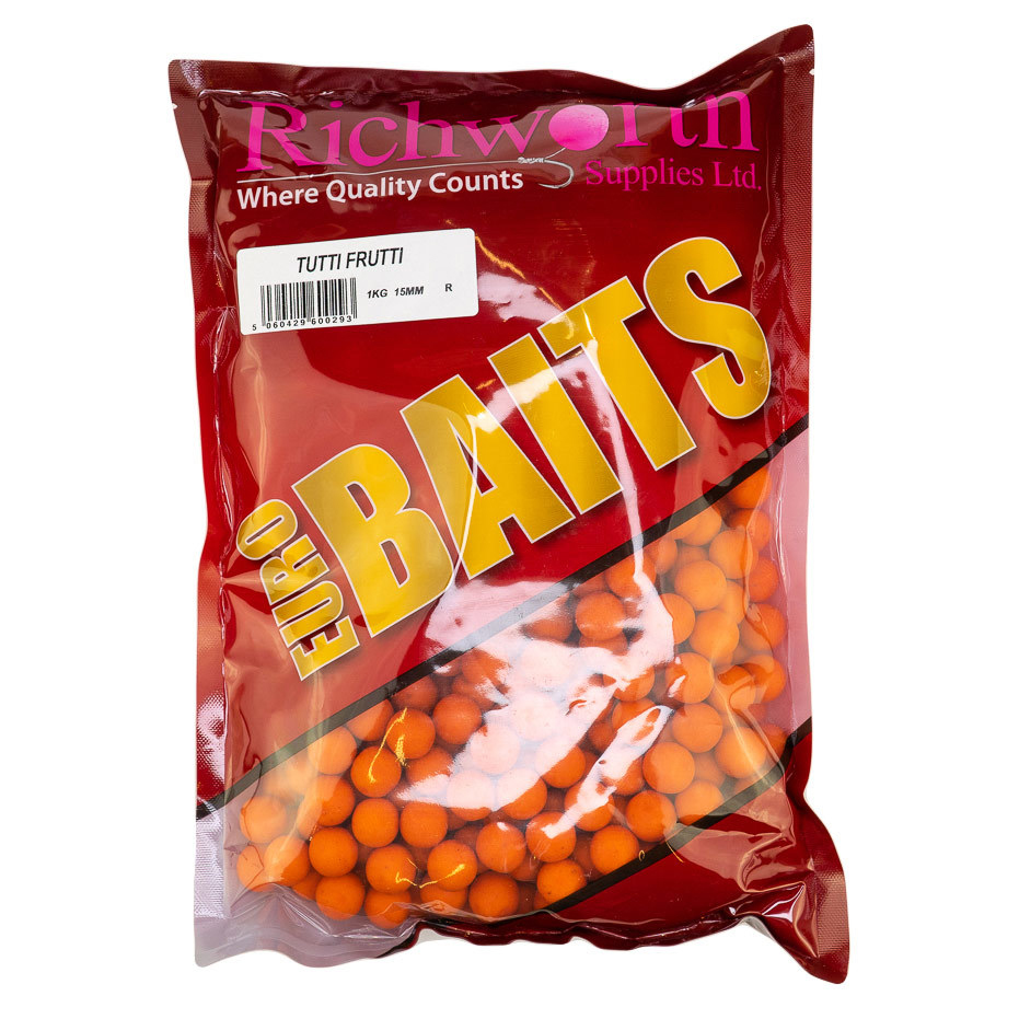 Бойлы Euroboilies 14mm 1kg Tutti Frutti. Фото №2