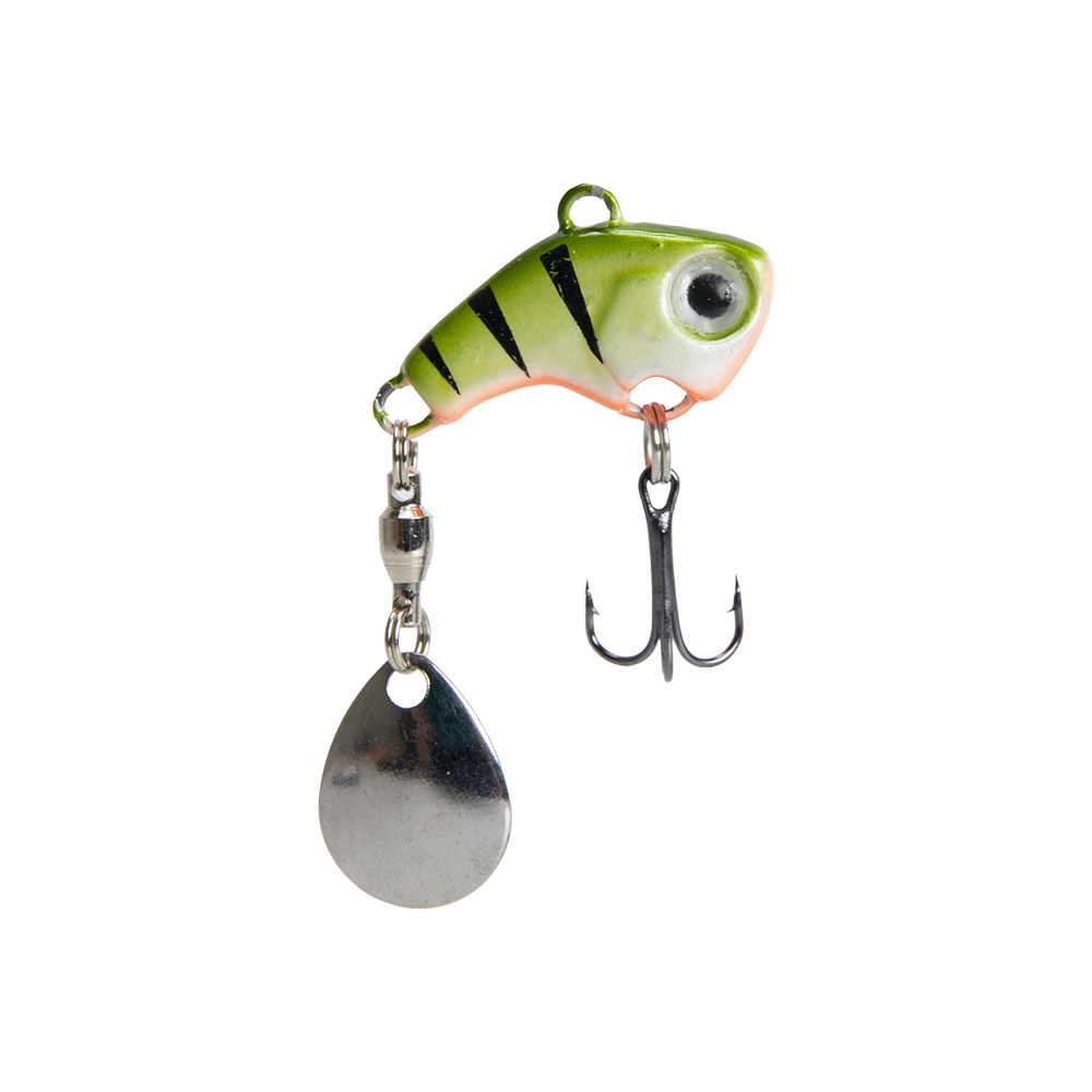 Тейл-спиннер Fish Hawk VIBEZ 10гр, цвет 10 окунь. Фото №2