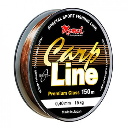 Леска монофиламентная Momoi Carp Line 0.19мм/150м, 4,0кг, коричневая. Фото №2