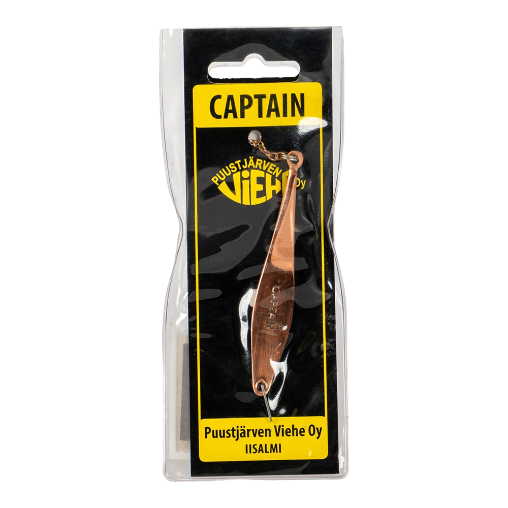 Блесна Puustjarven Captain 80мм, 13гр, цвет (Kup/Mes) цепочка-крючок. Фото №1
