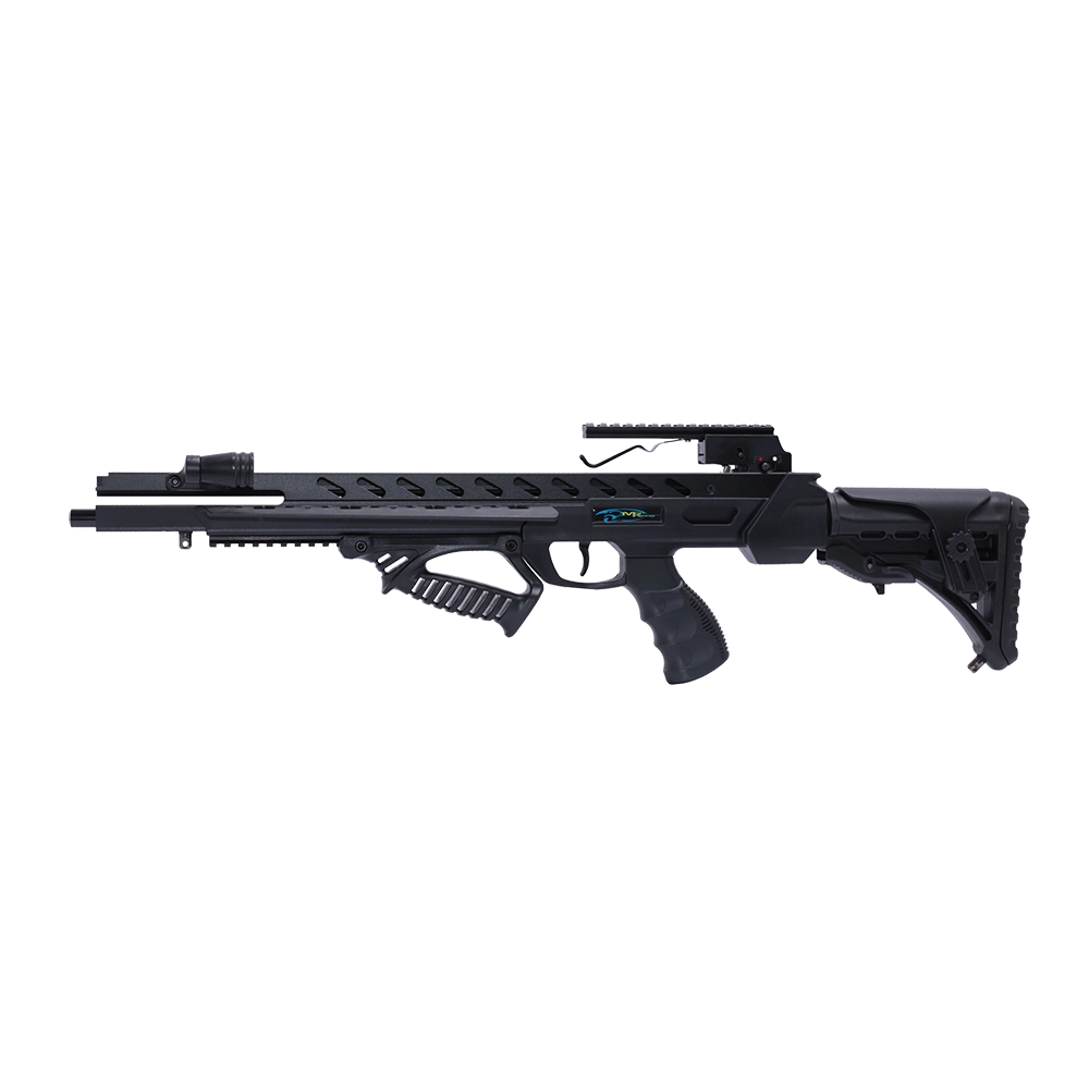 Арбалет блочный Mun Kung XB56, black, 4 стрелы, воск, прицел 4х32, ремень, кивер, натяжитель. Фото №1