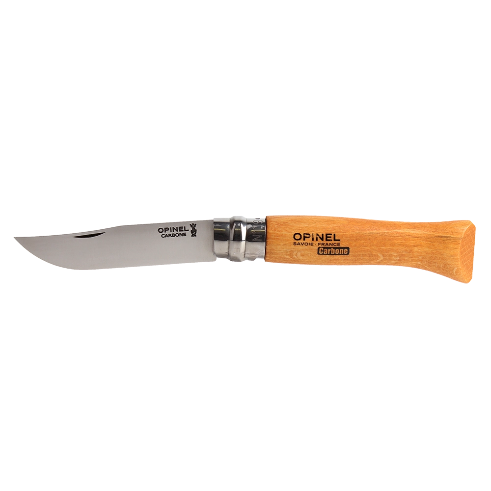 Нож "Opinel" virobloc n 9, углеродистая сталь, бук. Фото №2