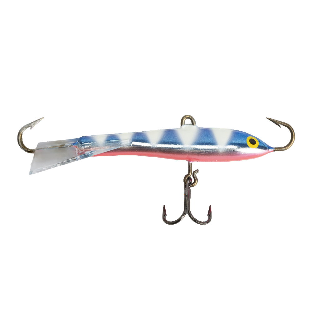 Балансир Rapala Jigging Rap 70мм, 18гр, цвет (GZBP) с тройником. Фото №1