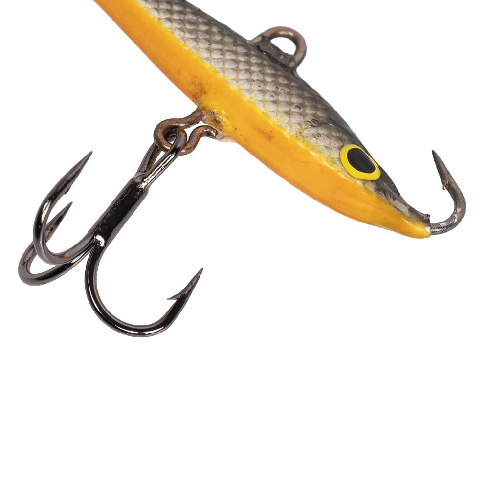 Балансир Kuusamo Tasapaino 50мм, 7гр, цвет (BL/S/FO-R) с тройником. Фото №2 Балансир Kuusamo Tasapaino 50мм, 7гр, цвет (BL/S/FO-R) с тройником. Фото №2