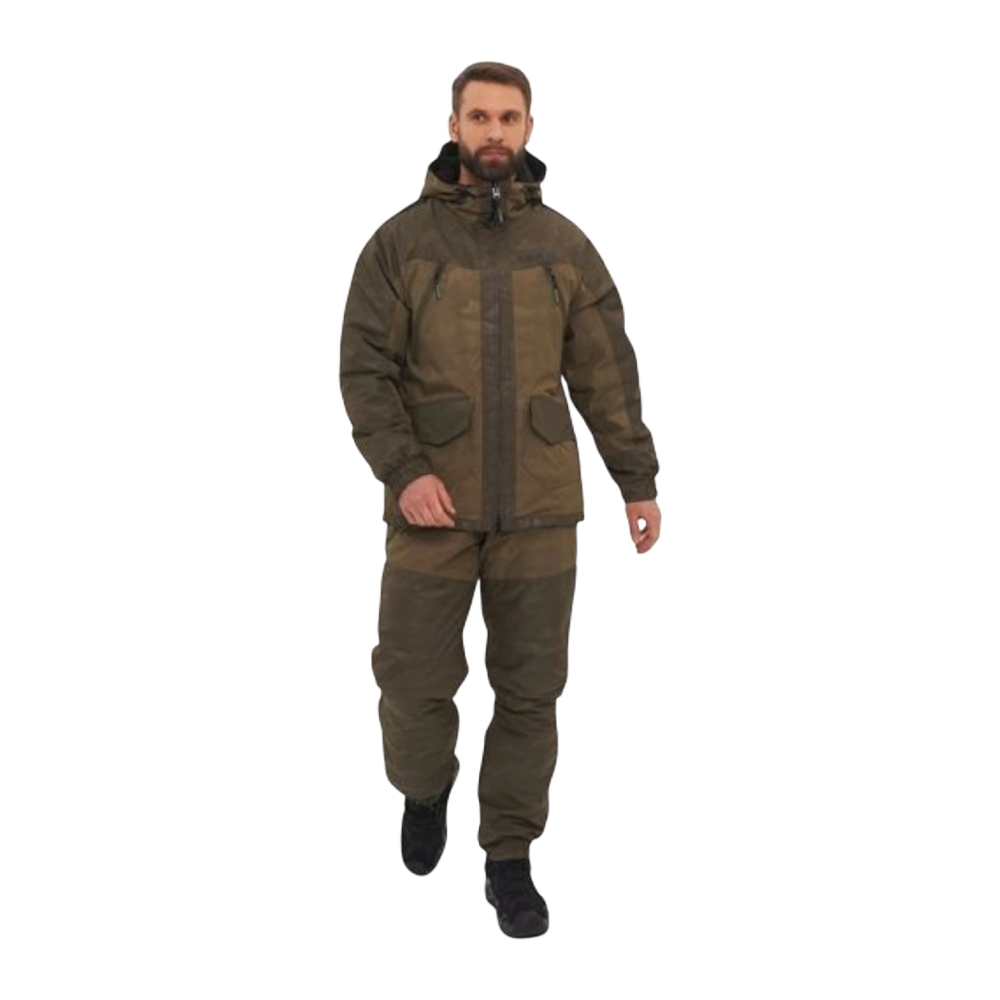 Костюм летний Huntsman Горка-Люкс ткань Ravena Peach Wash цвет Хаки р. 56-58/170-176. Фото №1