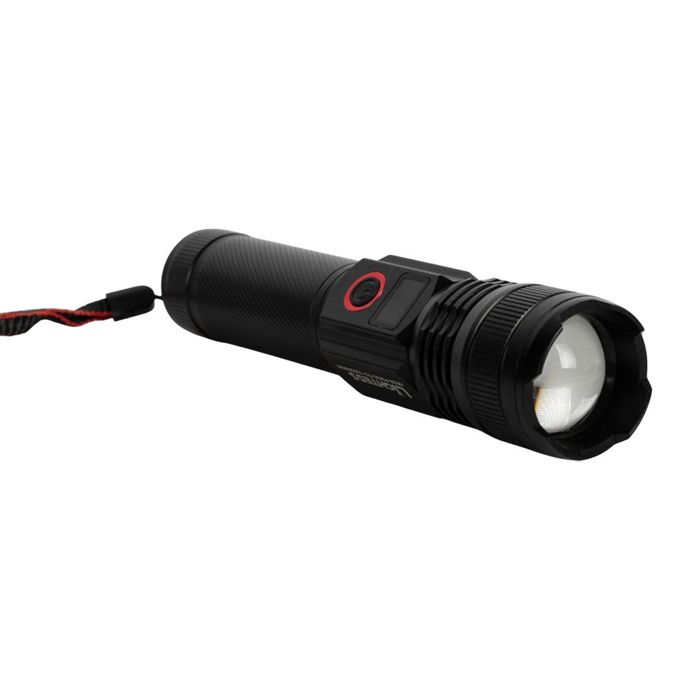 Фонарь ручной (аккум.26650 COB диод, индикатор заряда, Type-C, PowerBank, стеклобой). Фото №2