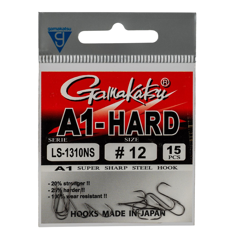 Крючок Gamakatsu Hook A1 LS-1310NS №12. Фото №1