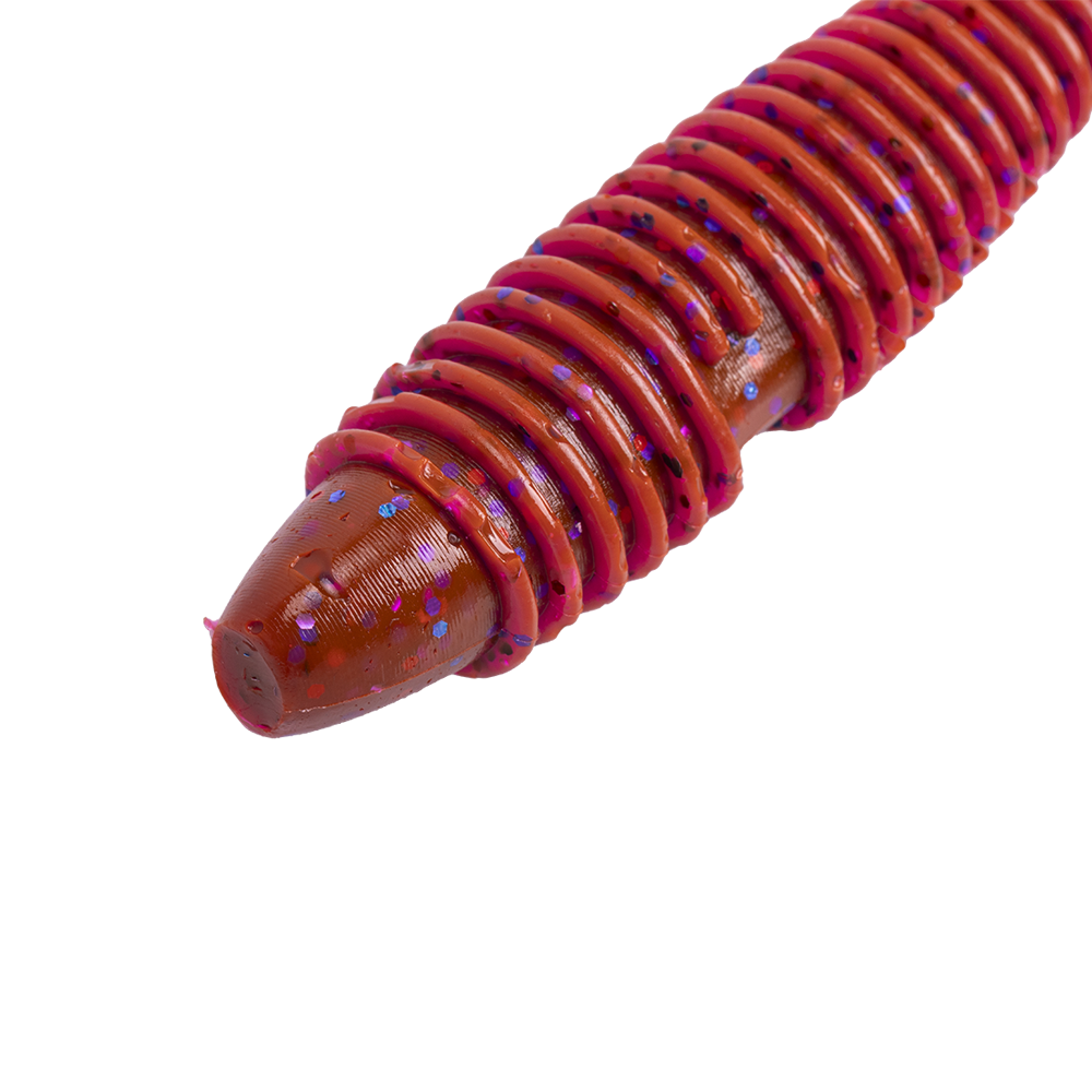 Виброхвост Esox Swinky Fat 5.5" 140мм, (3шт. упак.), цвет FK029 Lox Evo. Фото №2