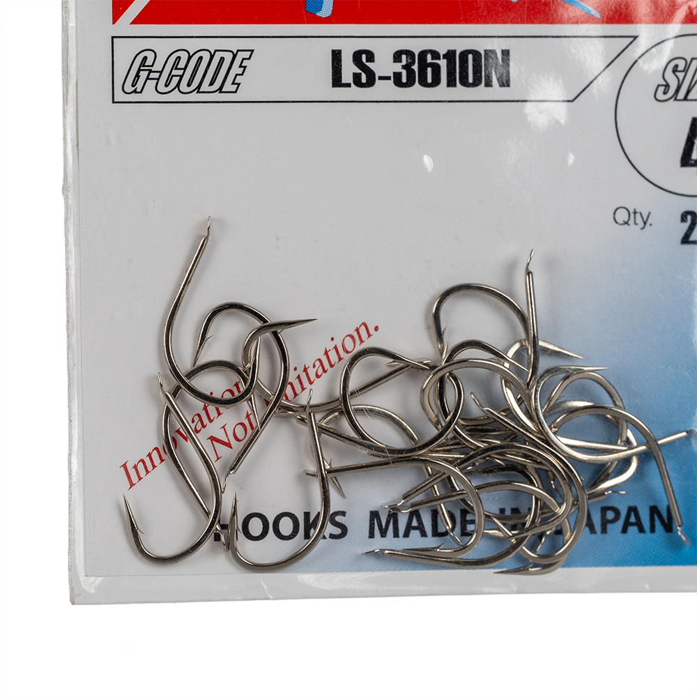 Крючок Gamakatsu Hook LS-3610N Nickel №04. Фото №2