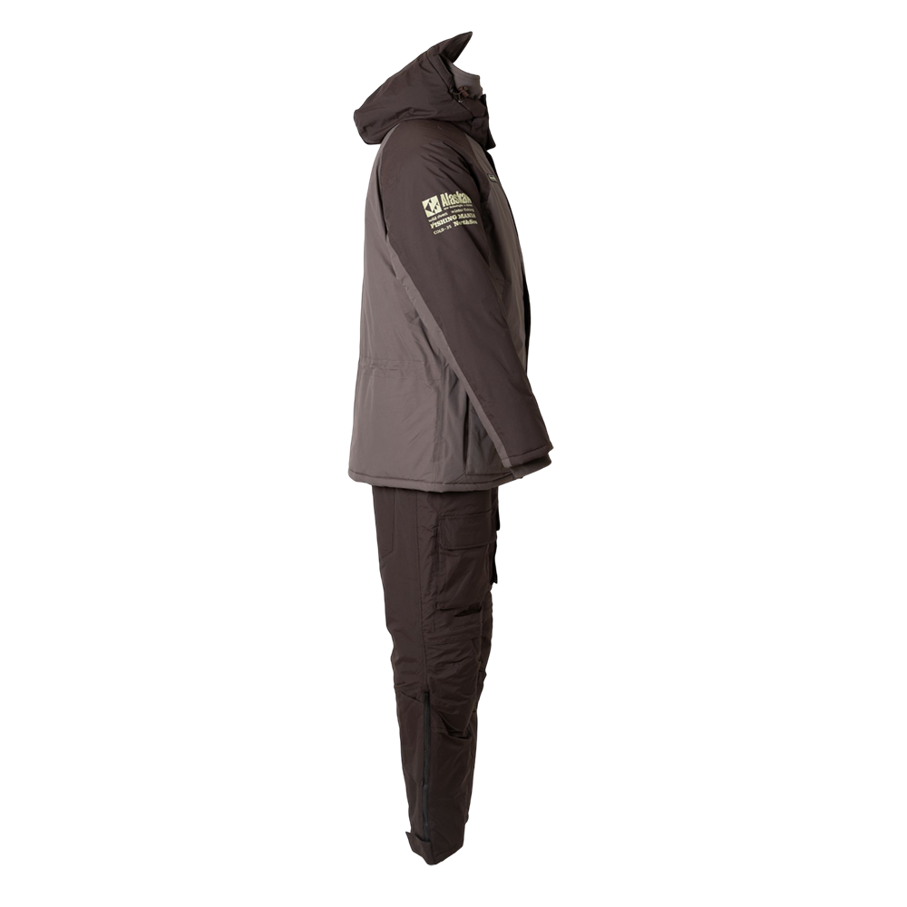 Костюм зимний Alaskan Russian Mission FS (куртка/полукомбез) хаки/коричневый р. 2XL. Фото №4