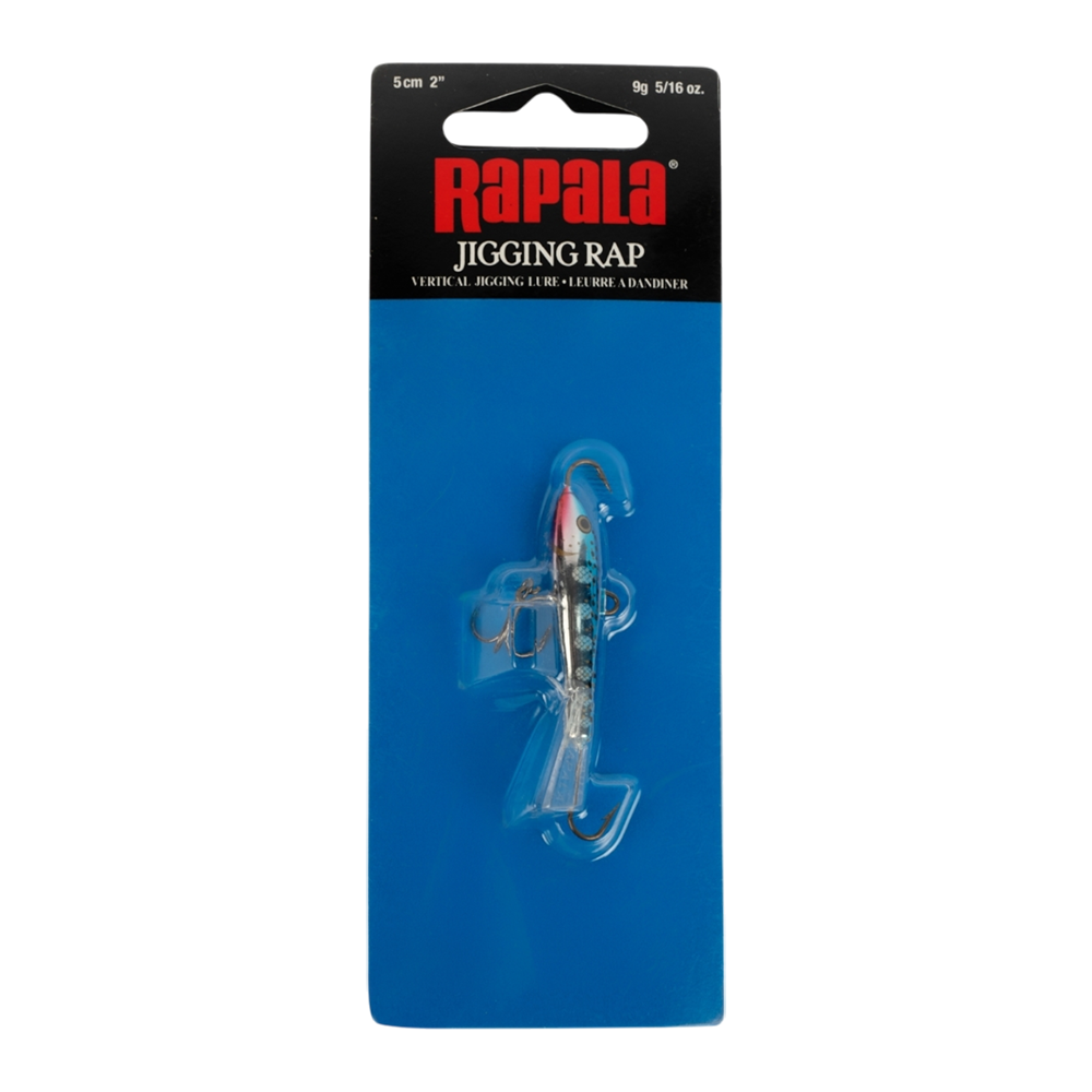 Балансир Rapala Jigging Rap 50мм, 9гр, цвет (MB) с тройником. Фото №1