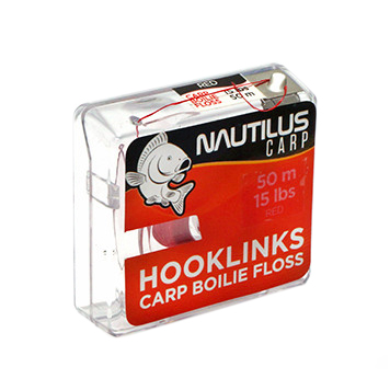 Поводковый материал Nautilus Carp Boilie Floss 15lb 50м Yellow. Фото №1