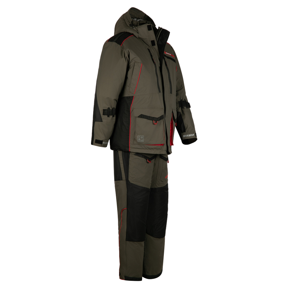 Костюм Huntsman Поплавок Siberia Floating цвет Хаки/Черный ткань Breathable. Фото №2