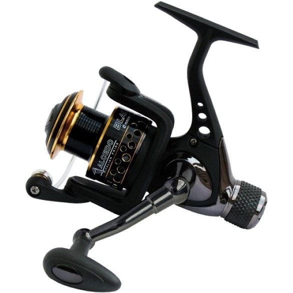 Катушка ALCEDO BLACK4008R 7+1 ш/п передаточное число 5,1:1 150 м*0,30 мм. Фото №2