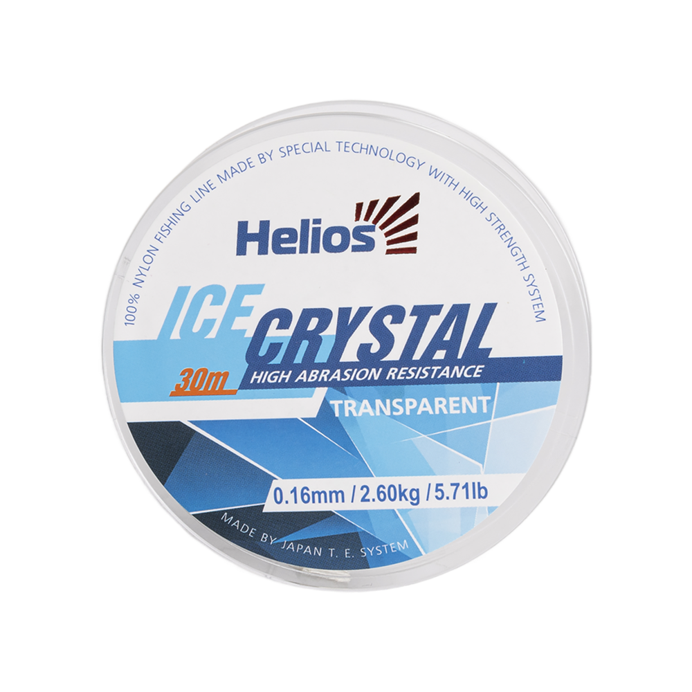 Леска Helios ICE CRYSTAL Nylon Transparent 0,16mm/30 (HS-ICT 0,16/30). Фото №1