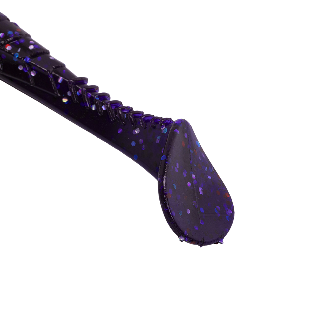 Виброхвост Esox Gekasa 5" 127мм, (4шт. упак.) цвет FK017 Indigo Mix. Фото №4
