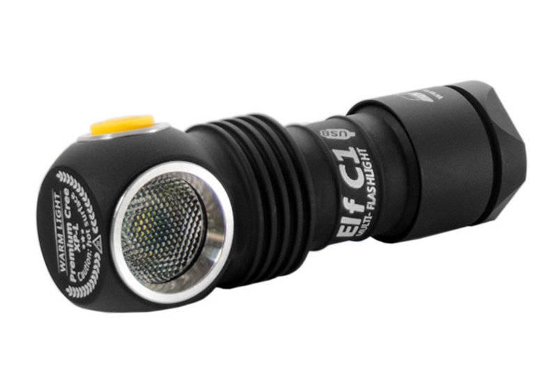 Фонарь Armytek Elf C1 XP-L USB теплый. Фото №1