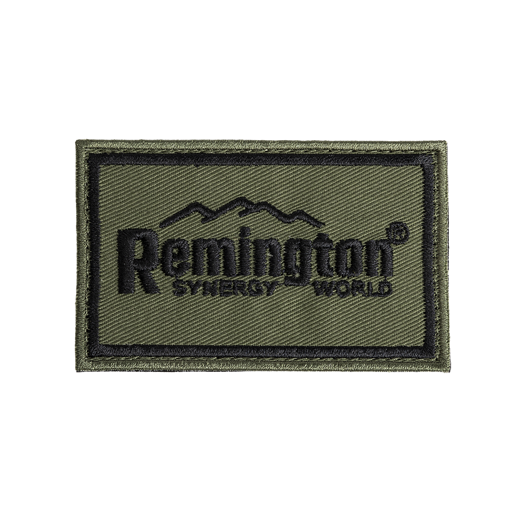 Шеврон REMINGTON HUNTING CLUB ORIGINAL (Green/black, 8,5*5 cm,H). Фото №1