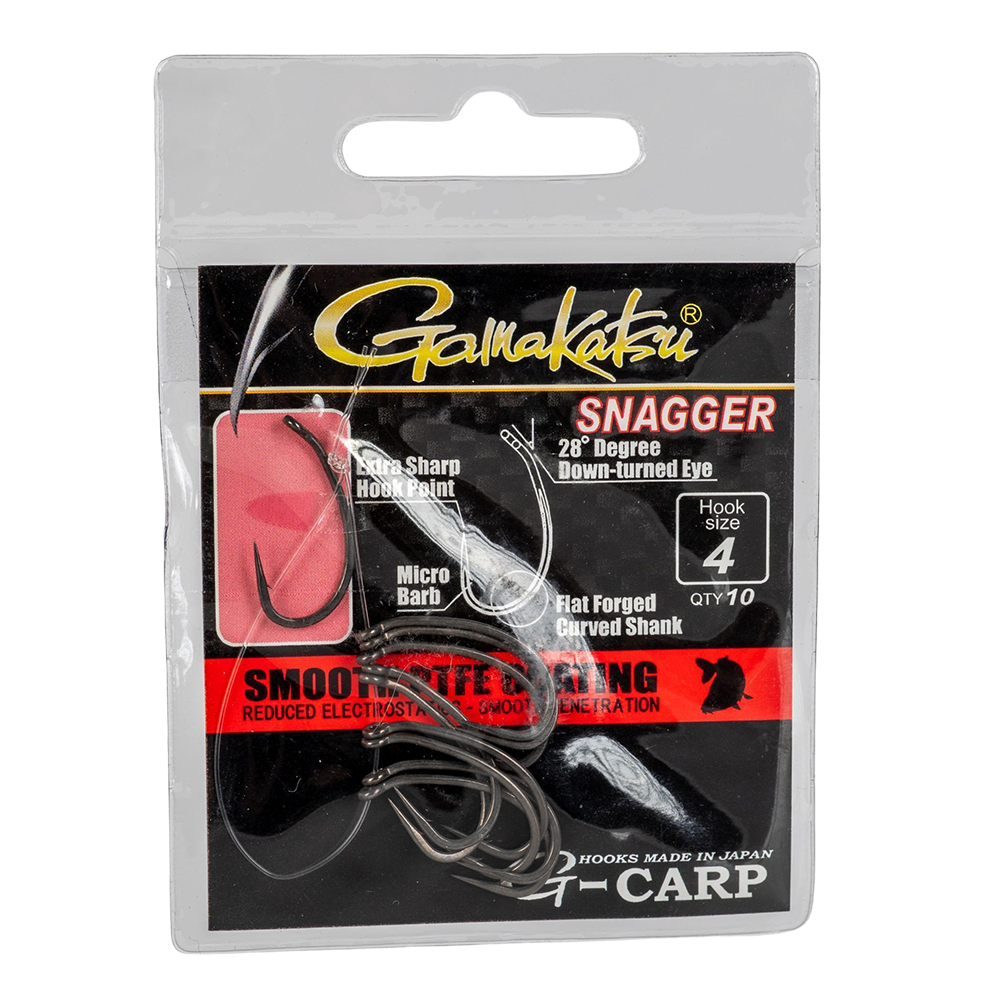 Крючок Gamakatsu G-CARP Snagger №4. Фото №1