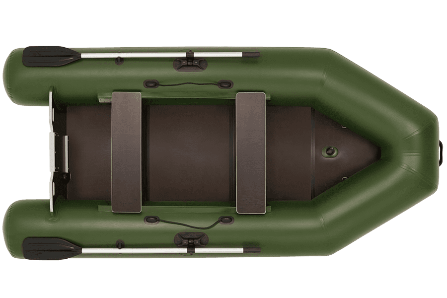Лодка надувная ПВХ "Фрегат 300 ЕK" (0313), комплект зеленый л/т. Фото №1