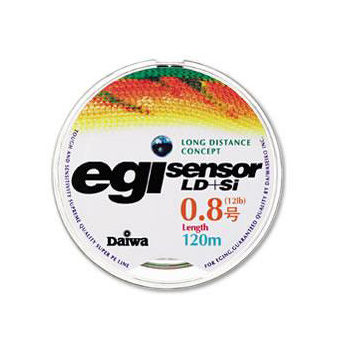 Плетеная леска DAIWA EGI Sensor LD + SI 0,6-120P 4kg ( 120м )(5701). Фото №1