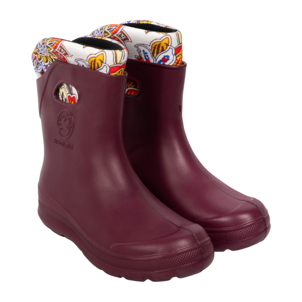 Полусапожки KAURY РЫСЬ женские из ЭВА 870 У утепленные, бордо-хохлома р. 40/41. Фото №1 Полусапожки KAURY РЫСЬ женские из ЭВА 870 У утепленные, бордо-хохлома р. 40/41. Фото №1