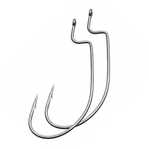 Крючок Worm 19#2 (9шт). Фото №2