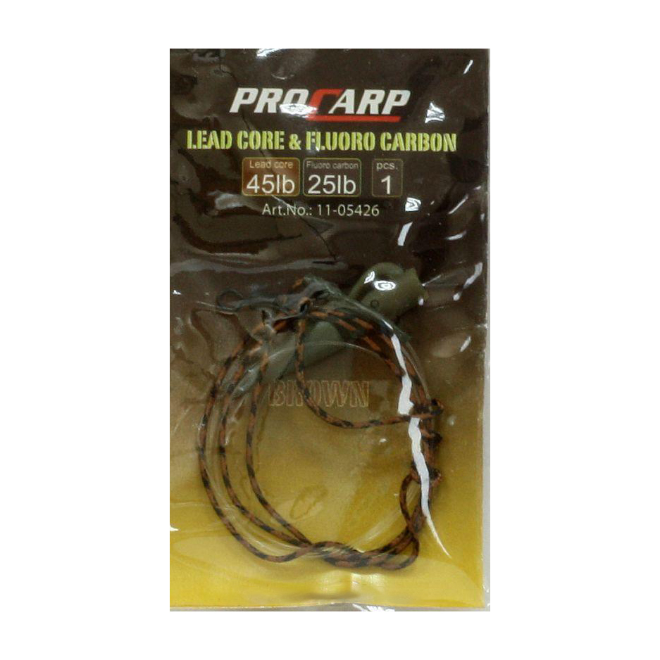 Монтаж Cormoran Lead Core-Fluorocarbon Combi 60см camo 25-45lb 11-05425	. Фото №1