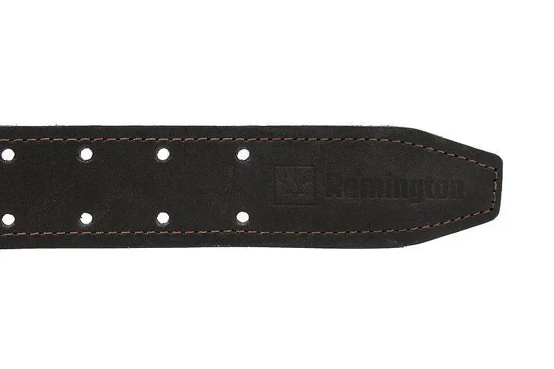 Ремень поясной Remington 100 см 45 мм (черн.) нат. кожа. Фото №2