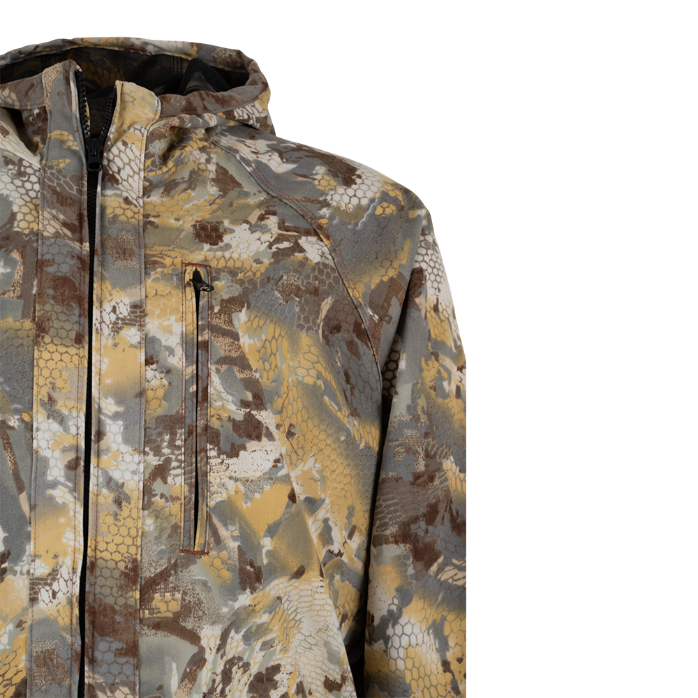 Костюм мужской летний "Кречет", twill, соты бело-желт (48-50/176) (ХСН). Фото №2
