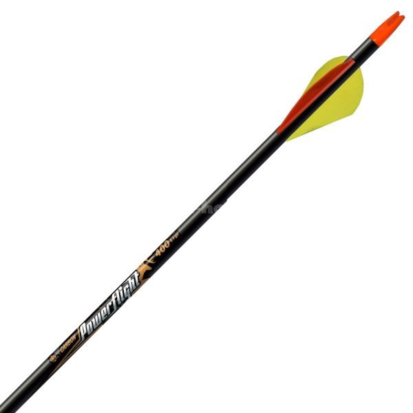 Стрела лучная карбон E PowerFlight 400 Vanes 2'' (S) 72шт. (Интерлопер). Фото №1