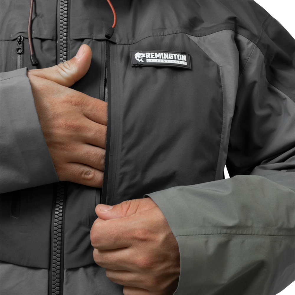 Куртка забродная Remington  Fishing  Rivers Black/Grey р. 3XL. Фото №7
