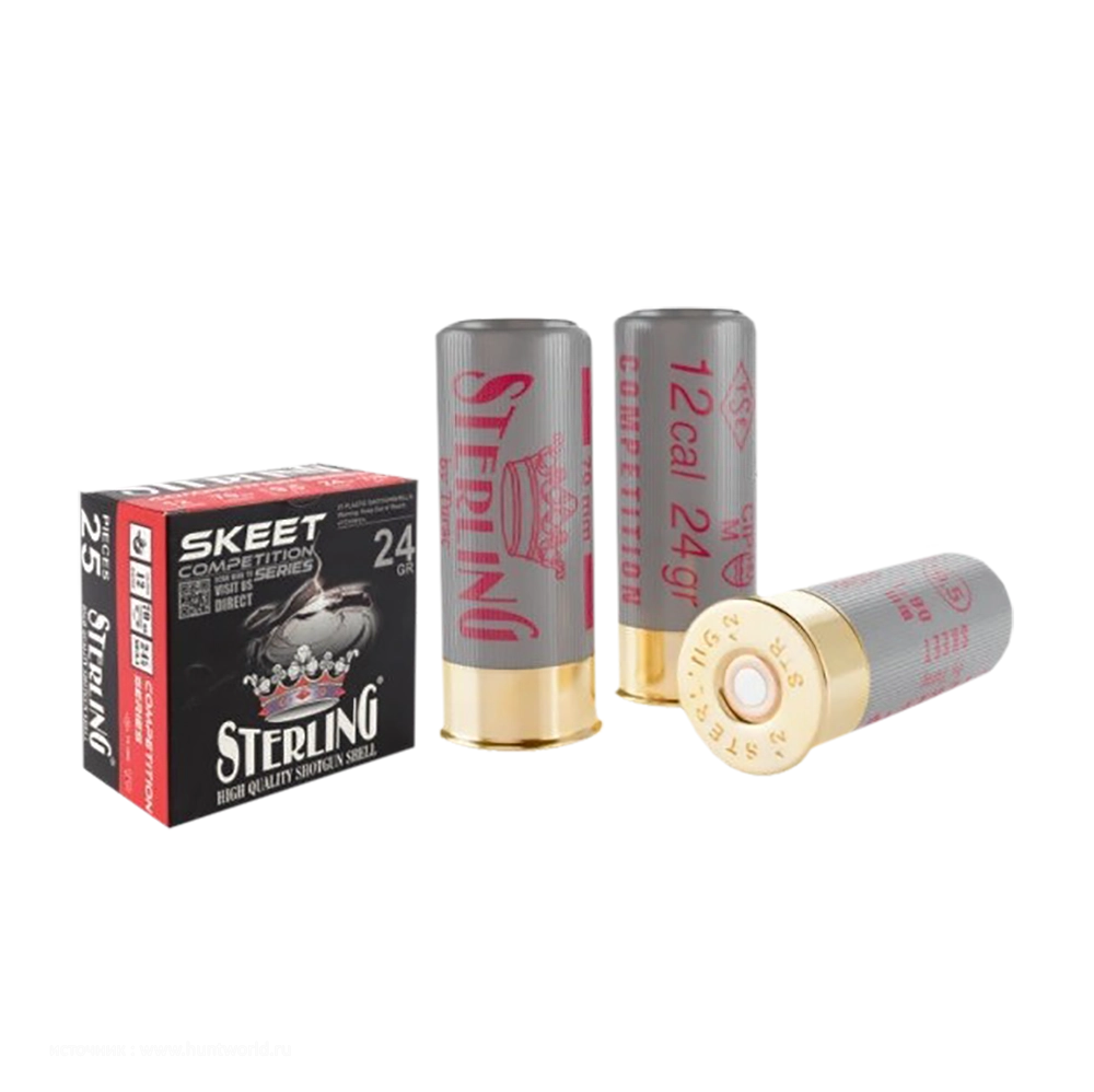 Патрон STERLING SKEET 12/70 №9,5 24 гр. (в пачке 25 шт.). Фото №2