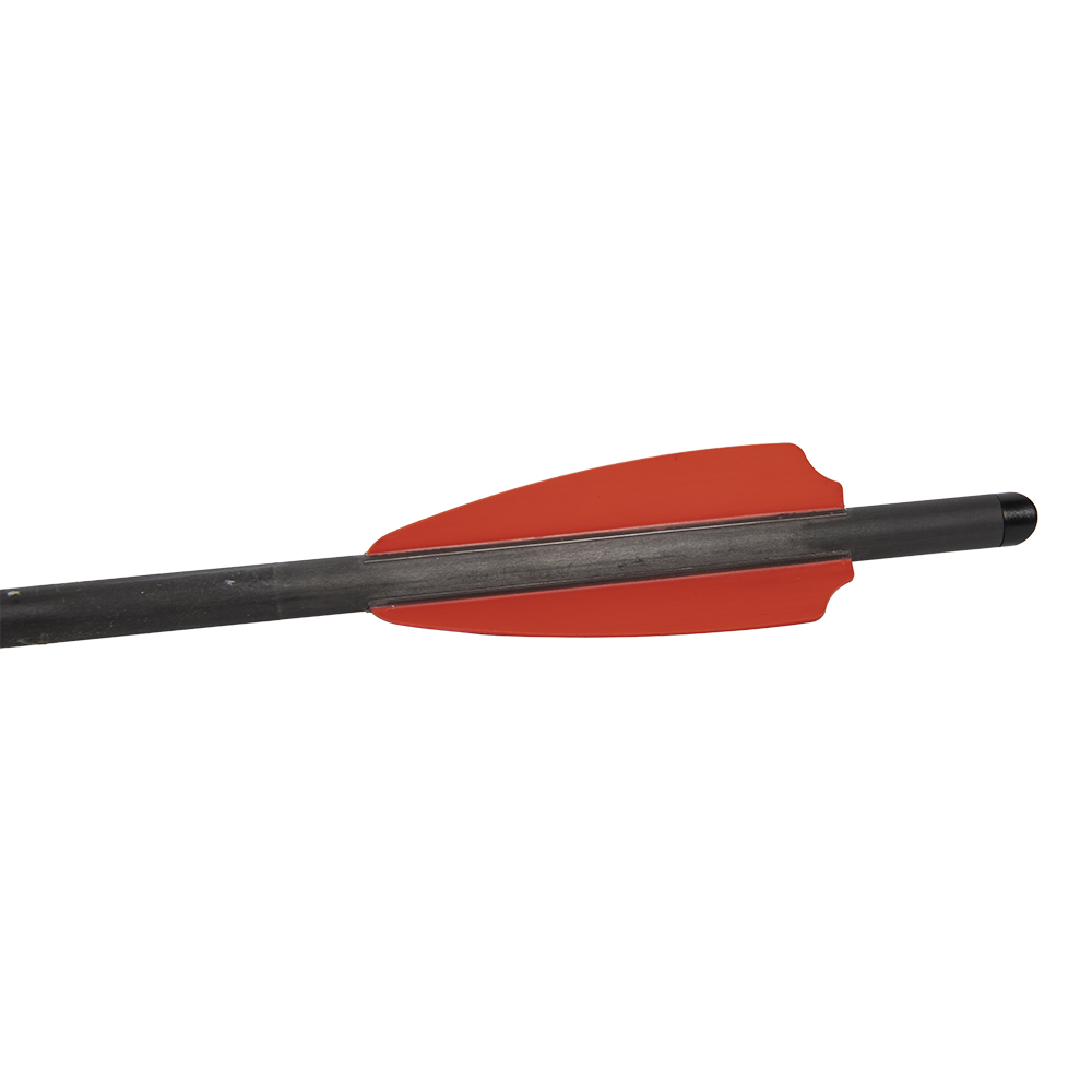 Стрела арбалетная Centershot Bolt, карбон, 22" (56.5 см), оперение Q2i Fusion X-2 3", латунный инсерт. Фото №2
