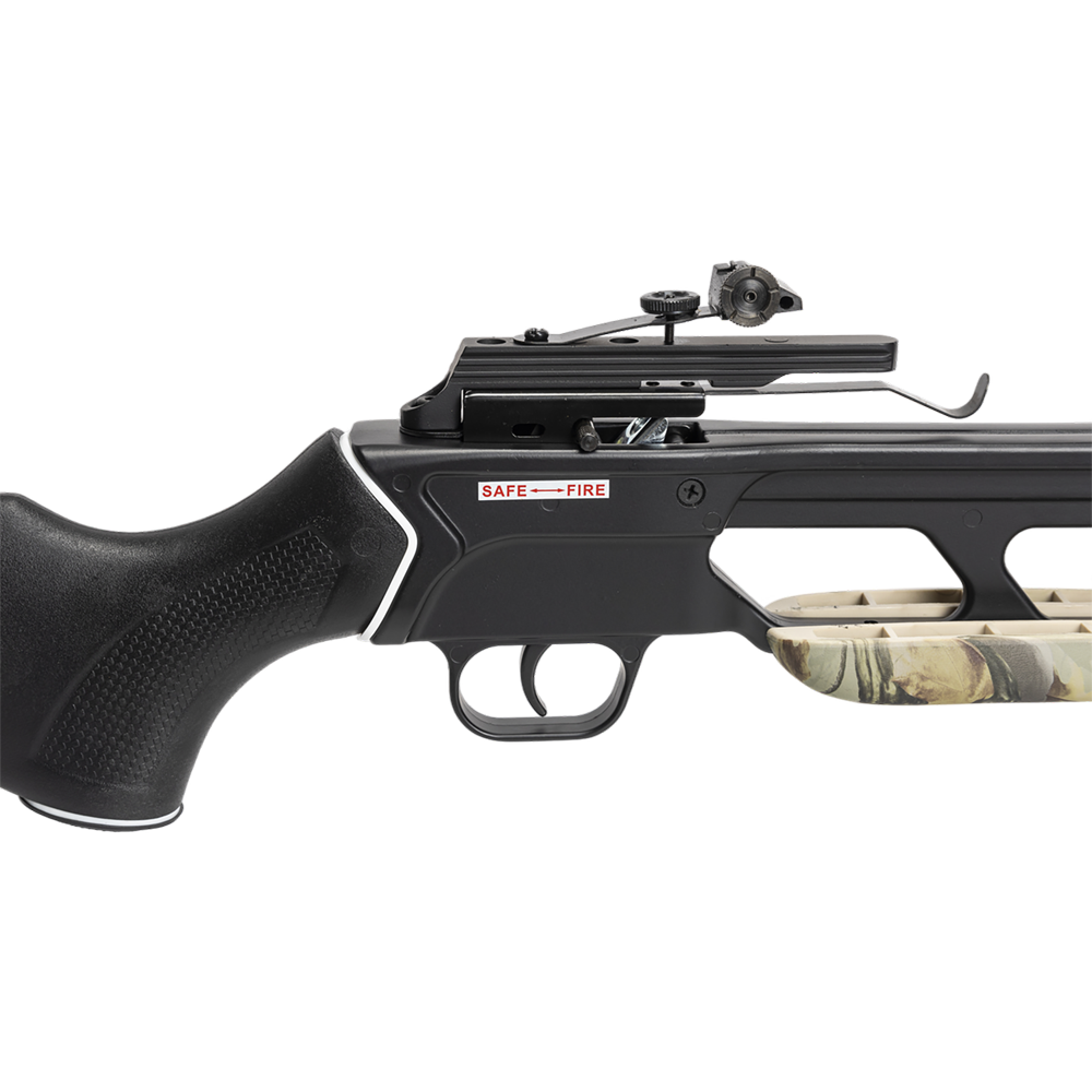 Приклад для арбалета Remington Jaeger, рекурсивный, god camo (без плеч), тетива, стремя, крепеж, стрелы. Фото №2