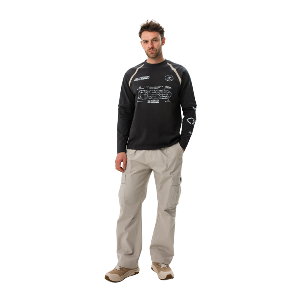  Лонгслив Remington All WORLD Gray р. S. Фото №1