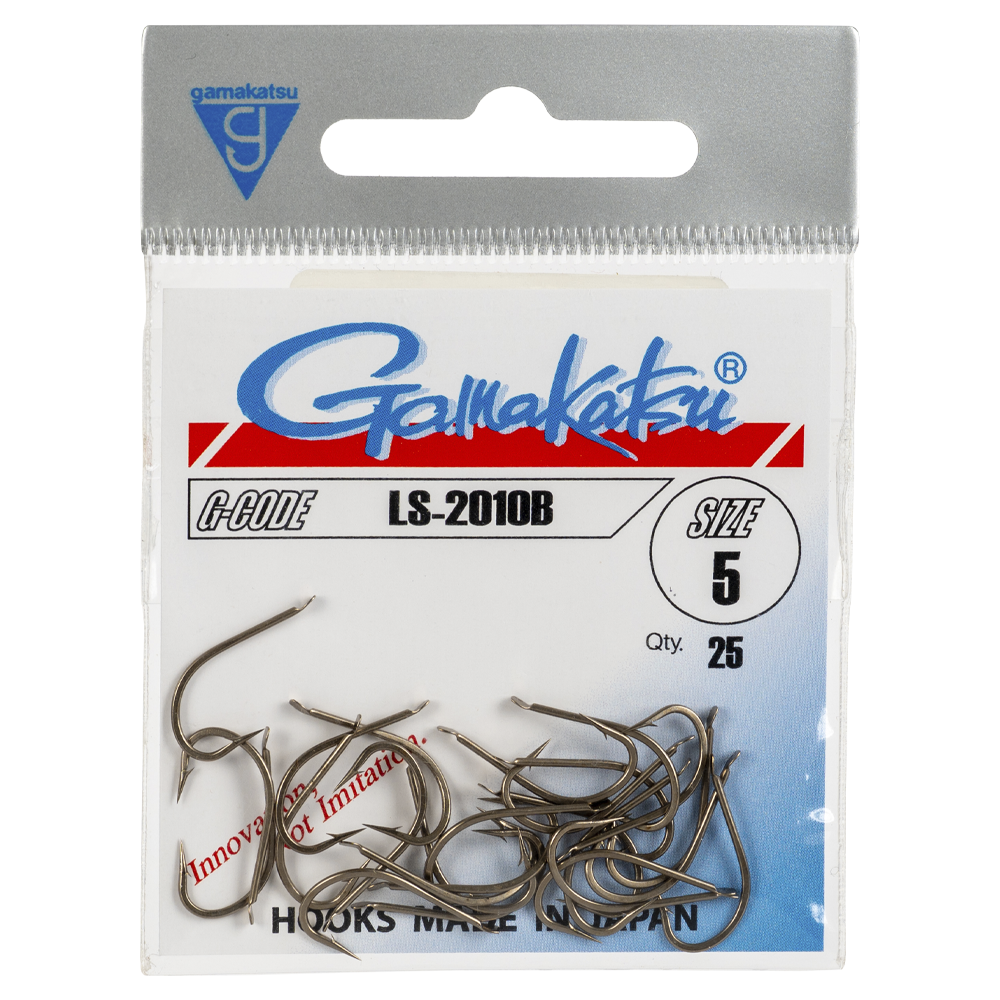 Крючок Gamakatsu Hook LS-2010B Brown №05. Фото №1