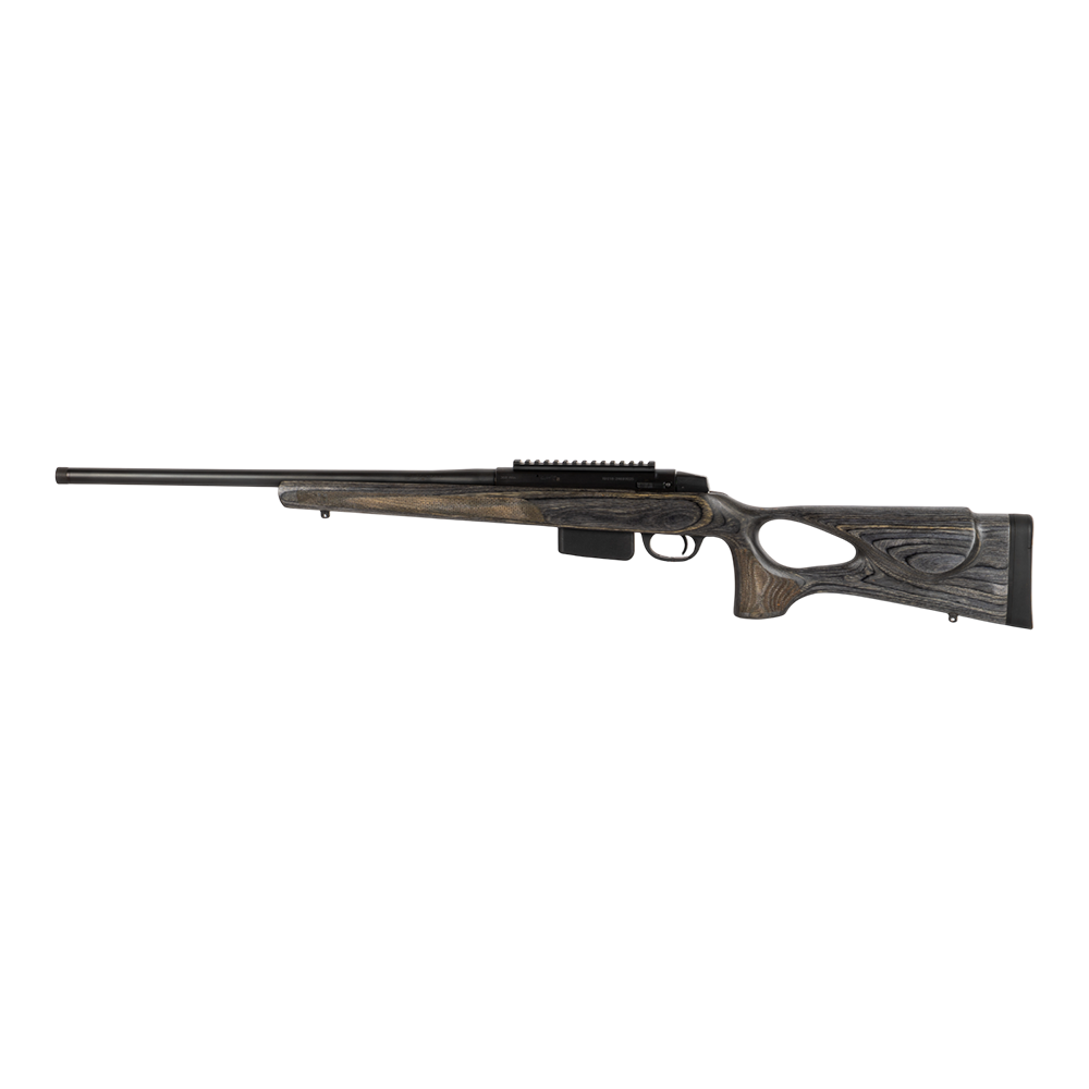 Карабин ATA ARMS Turqua Laminated Thumbhole (серый ламинат, ортопедическое ложе, без целика и мушки), 308Win, ствол 510 мм. Фото №2