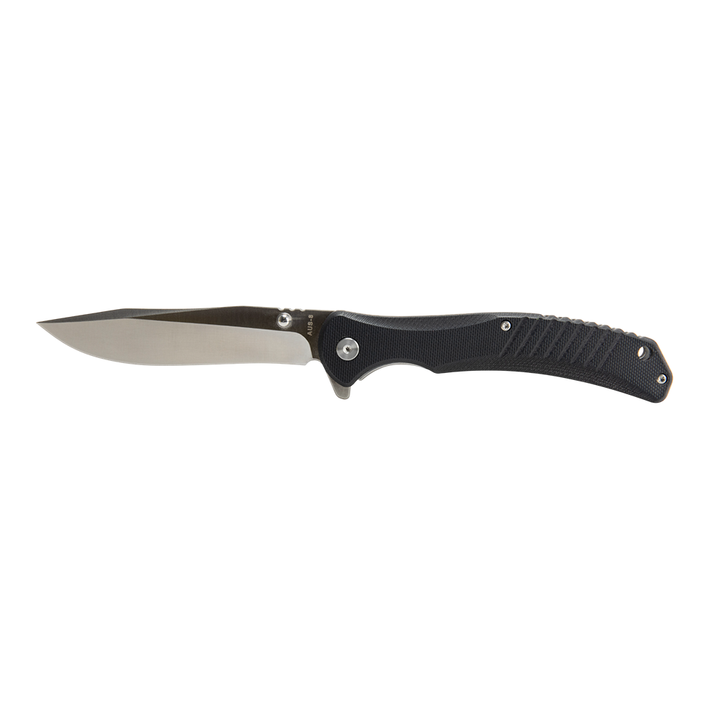 Нож складной Kranch B-237, клинок AUS8, рукоять G10 black. Фото №1