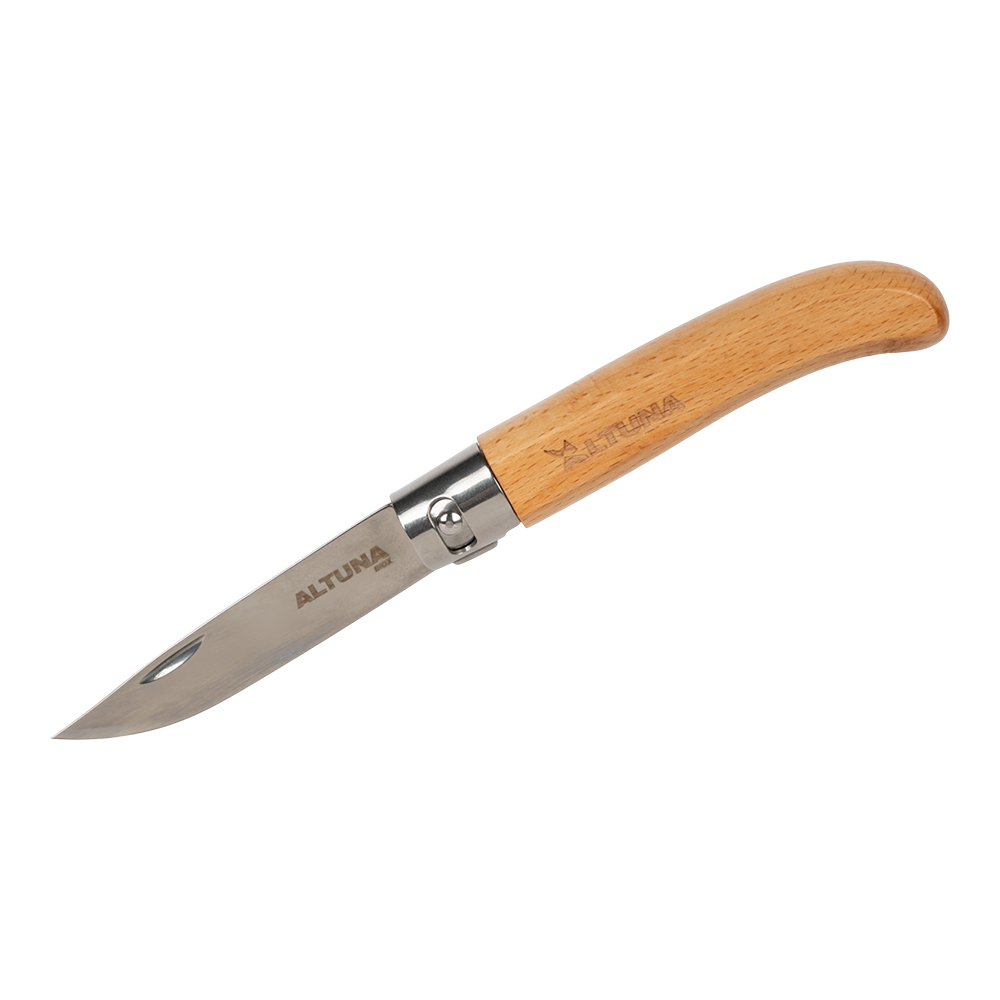 Нож складной "Altuna" F180, клинок нержавеющая сталь, рукоять дерево (Ярхант)