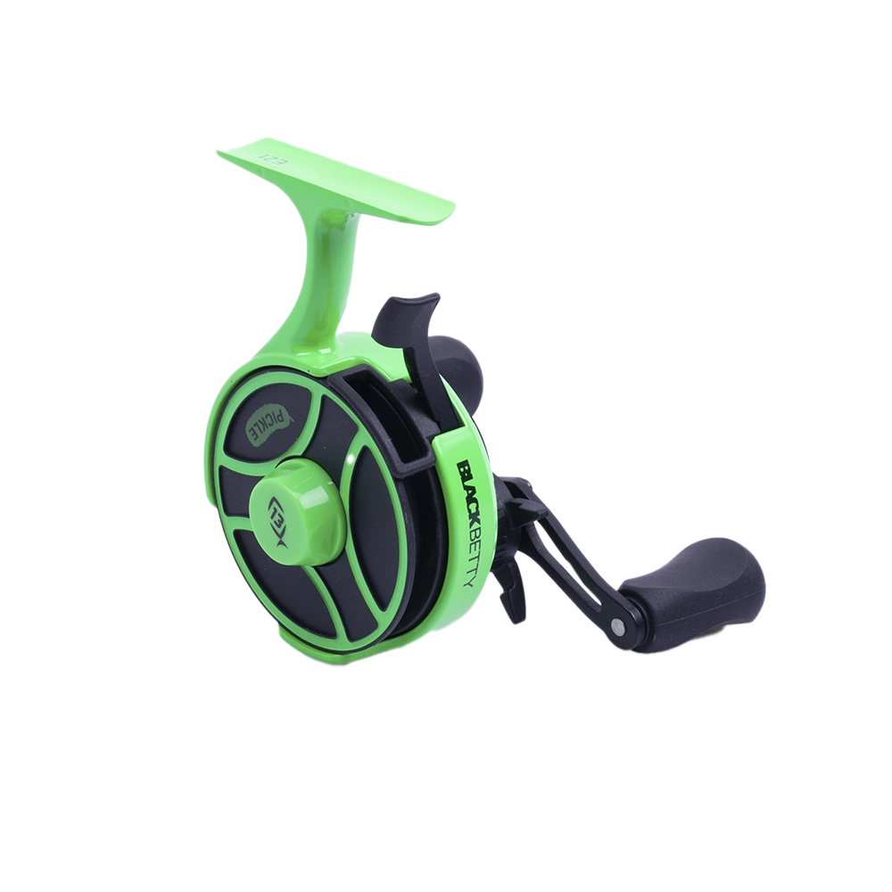 Катушка 13 FISHING FreeFall Ghost Radioactive Pickle - Left Hand (Green). Фото №1