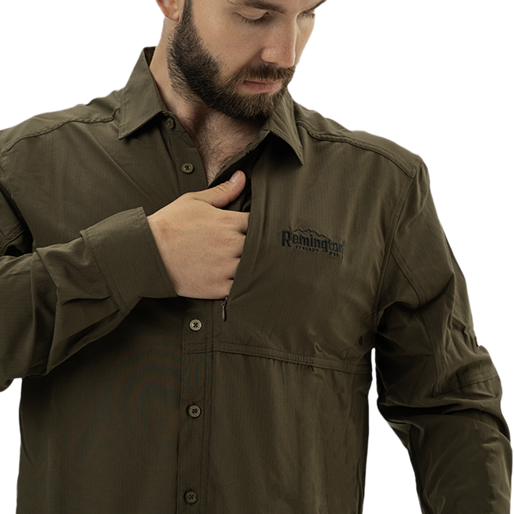 Рубашка Remington Shooter Dark Olive р. XL. Фото №6